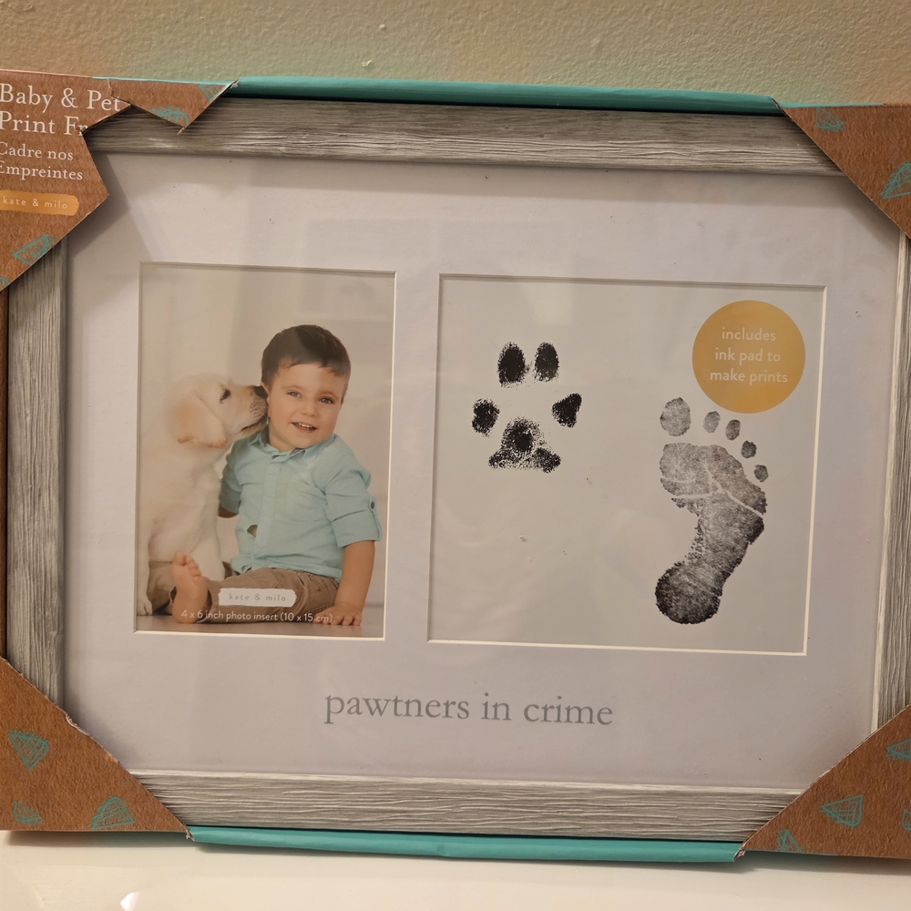 Babies Puppies Kittens Picture Frame Memories Baby Shower Gift